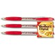 Bic Atlantis Ball Pen Soft Grip Broad 0.8mm Line Red Ref 837389 [Pack 12x2 and Sweets] Oct-Dec 2008