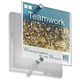 Durable Crystal Sign Wall-mountable Acrylic with Fixings and Printable Inserts 210x210mm Ref 4824/19
