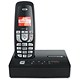 Doro Dect Telephone Cordless Handset and Base Answer Machine Indoor Range 50m Black Ref NeoBio45R