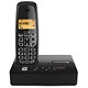 Doro Dect Telephone Cordless Handset and Base Answer Machine Indoor Range 50m Black Ref NeoBio25R