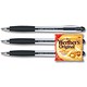 Bic Atlantis Ball Pen Soft Grip Broad 0.8mm Line Black Ref 837386 [Pack 12x2 and Sweets] Oct-Dec 2008