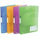 Rexel Ice Ring Binder Polypropylene Standard 25mm A4 Translucent Assorted Ref 2102044 [Pack 10]