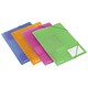 Rexel Ice File 4-Fold Durable Polypropylene Elasticated for 200 Sheets A4 Assorted Ref 2102050 [Pack 4]
