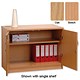 Sonix Cupboard 2 Door Low with 2 Shelves W954xD600xH735mm Beech