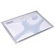 Rexel Ice Wallet Durable Polypropylene Popper-seal A4 Translucent Clear Ref 2101660 [Pack 5]