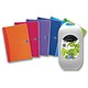 Oxford Office Notebook Wirebound Ruled A5 Bright Assorted Ref N002935 [Pack 5 and Seeds] Oct-Dec 2008