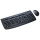 Logitech De Luxe 660 Cordless Desktop USB Keyboard and Optical Mouse 800dpi Black Ref 920-000477