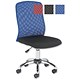 Trexus Mesh Operator Chair Tilt-action Back H500mm W460xD460xH430-520mm Blue