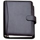 Collins Chatsworth Personal Organiser Luxury Desk 7-Ring 216x140mm Black Ref DK2999