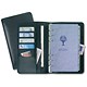 Collins Canterbury Personal Organiser Soft Leather Slim Personal 6-Ring 172x96mm Black Ref PR2765