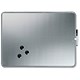 Nobo SlimLine Drywipe Board Magnetic with Pen and Built-in Eraser 430x14x580mm Silver Ref QB05742C
