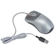 Compucessory Optical Mouse Wired USB with Scroll Wheel Black and Silver Ref OP35D/CCS40915