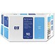 Hewlett Packard [HP] No. 90 Value Pack Inkjet Cartridge 400ml Cyan and Printhead Ref C5079A