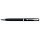 Parker Sonnet Slim CT Ball Pen with Twist-action plus Black and Blue Refills Lacquer Black Ref S0808840