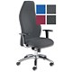 Trexus Posture Executive Armchair Very High Back H750mm Seat W535xD495xH430-540mm Charcoal