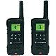 Motorola 2 Radios Two-way Batteries Transformer and Charger 8 Channels 121 Codes Range 6km.sq Ref TLKR-T5