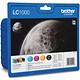 Image of Brother Inkjet Cartridge Value Pack Page Life 400/500pp Black/Cyan/Magenta/Yellow Ref LC1000VALBP [Pack 4]