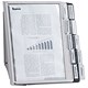 Durable Sherpa Display Wall Unit Complete 10 Index Tabs with 5 Black and 5 Grey Panels Ref 5631/22