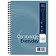 Summit Notebook Wirebound Ruled Punched Perforated Margin 60gsm 100 Pages A5 Ref H76013 [Pack 10]