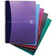 Oxford Office Notebook Wirebound Polypropylene-covered A4 Assorted Ref N002407 [Pack 5]