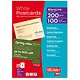 DECAdry Postcards 200gsm Microperforated 4 per A4 Sheet 148.5x105mm Ref OCB3325 [Pack 100 Cards]