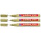 Edding 780 Paint Marker Xylene and Toluene-free 0.8mm Line Gold Ref 780053 [Pack 10]