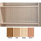 Sonix Shelves for Sonix Bookcase Storage Beech [Pack 2]