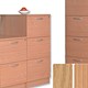Sonix Filing Cabinet 3 Drawer for Foolscap Suspension Files W480xD600xH1002mm Oak