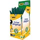 Bic Cristal Ball Pen Clear Barrel 1.0mm Tip 0.4mm Line Green Ref 8373621 [Pack 50]