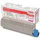 OKI Laser Toner Cartridge Page Life 5000pp Magenta [for C5800 C5900 C5550 MFP] Ref 43324422