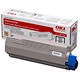 Image of OKI Laser Toner Cartridge Page Life 8000pp Black Ref 43865708