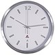 Alba Design Clock Radio Controlled with Plastic Lens and Case Diameter 320mm Ref HORTIME AL