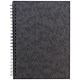 Europa Notemaker Book Sidebound Ruled 80gsm 120 Pages A5 Black Ref 4852 [Pack 10]