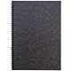 Europa Notemaker Book Sidebound Ruled 80gsm 120 Pages A4 Black Ref 4862 [Pack 10]