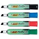 Bic ONYX 1481 Mini Permanent Marker Chisel Tip Assorted Ref 841818 [Pack 4]