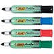 Bic ONYX 1482 Mini Permanent Marker Bullet Tip Line Width 1.5mm Assorted Ref 841824 [Pack 4]