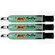 Bic ONYX 1591 Permanent Marker Large Chisel Tip Line Width 3.1-6.2mm Black Ref 841830 [Pack 12]