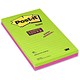 Post-it Super Sticky Notes 125x200mm Ultra Green/Ultra Pink Ref 5845 [Pack 4]