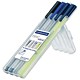 Staedtler Triplus Multiset of Rollerball Fineliner Highlighter and Mechanical Pencil 0.5mm Ref 34SB4