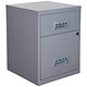 Pierre Henry Combi Filing Unit Cabinet Steel Lockable 2 Drawers A4 W400xD400xH530mm Silver Ref 595026