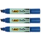 Bic ONYX 1891 Permanent Marker Extra Large Chisel Tip Line Width 6-10mm Blue Ref 841838 [Pack 6]