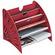 Fellowes Earth Organiser File Recycled Compressed Fibre Board A4 Red Ref 8012301