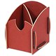 Fellowes Earth Pen Holder Recycled Compressed Fibre Board Red Ref 8012501
