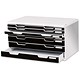 Multiform Modulo Filing Unit 7 Drawer Set with Lock A3 Grey and Black Ref 323014D