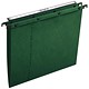 L Oblique Ultimate Suspension File Manilla Vertical 100 Sheet V-Base Foolscap Green Ref L206550 [Pack 25]