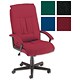 Trexus Intro Managers Armchair Back H700mm W520xD500xH490-580mm Claret Ref 10339-01