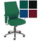 Trexus Intro Managers Armchair Slimline Back H550mm W500xD480xH450-560mm Green Ref 10600-02