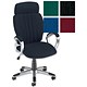 Trexus Intro Steel Task Armchair with Headrest Back H670mm W510xD490xH400-510mm Charcoal Ref 10533-01