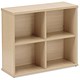 Trexus Plus Desk High Bookcase W800xD310xH725mm Maple