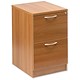 Sonix 2 Drawer Filing Cabinet W465xD600xH730mm Walnut